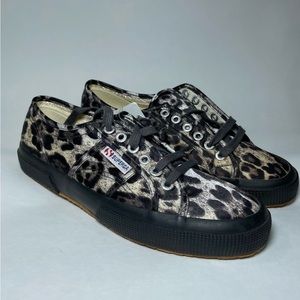 Superga SATIN  animal print sneakers leopard print 39.5